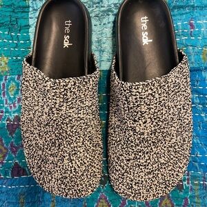 The Sak Monochrome Woven Slip-Ons